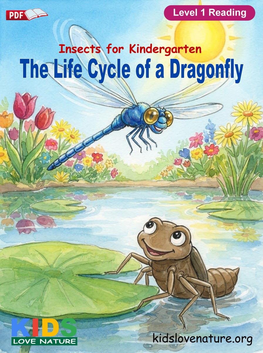 The Life Cycle of a Dragonfly