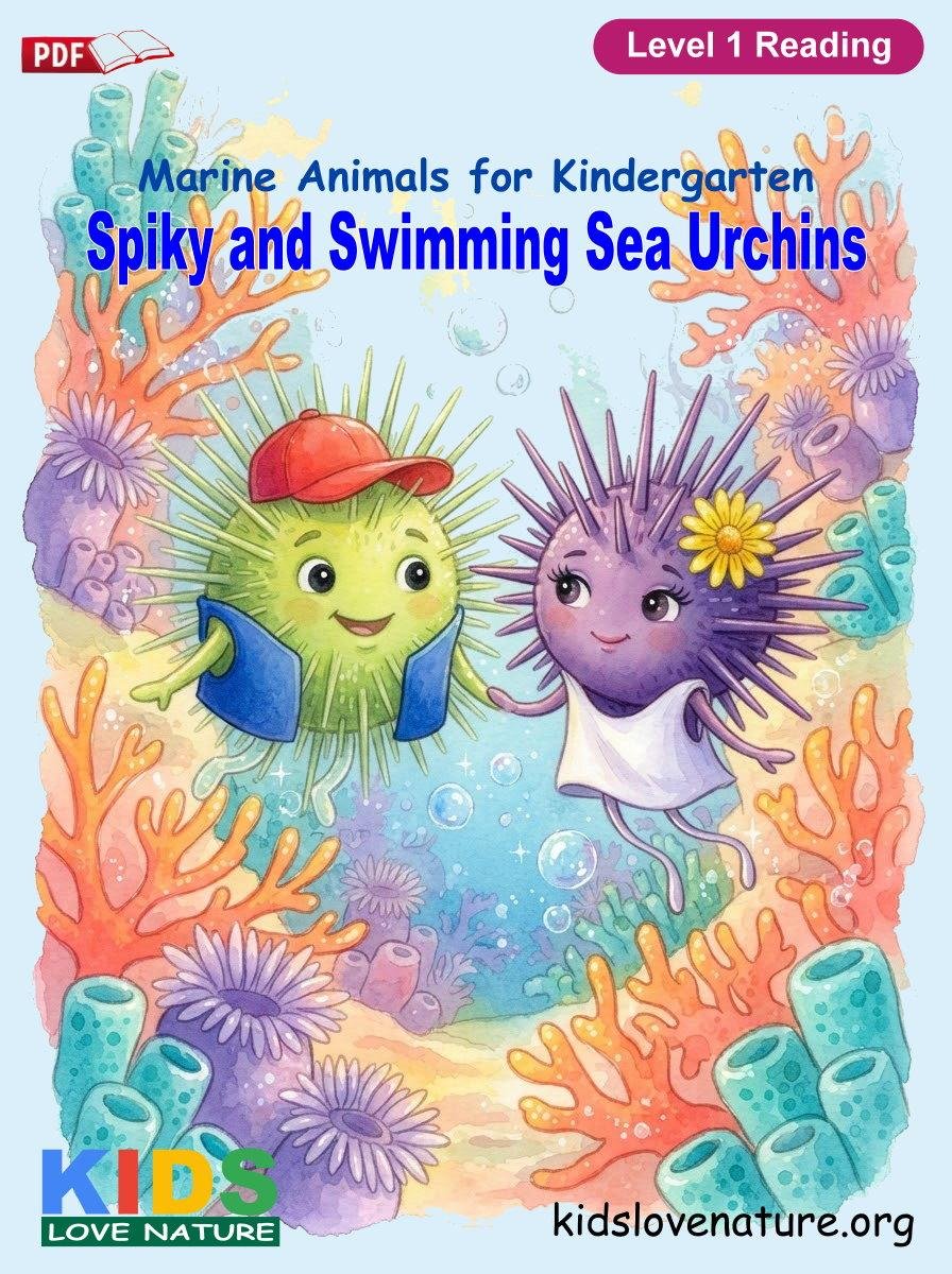 Spiky and Swimming Sea Urchins