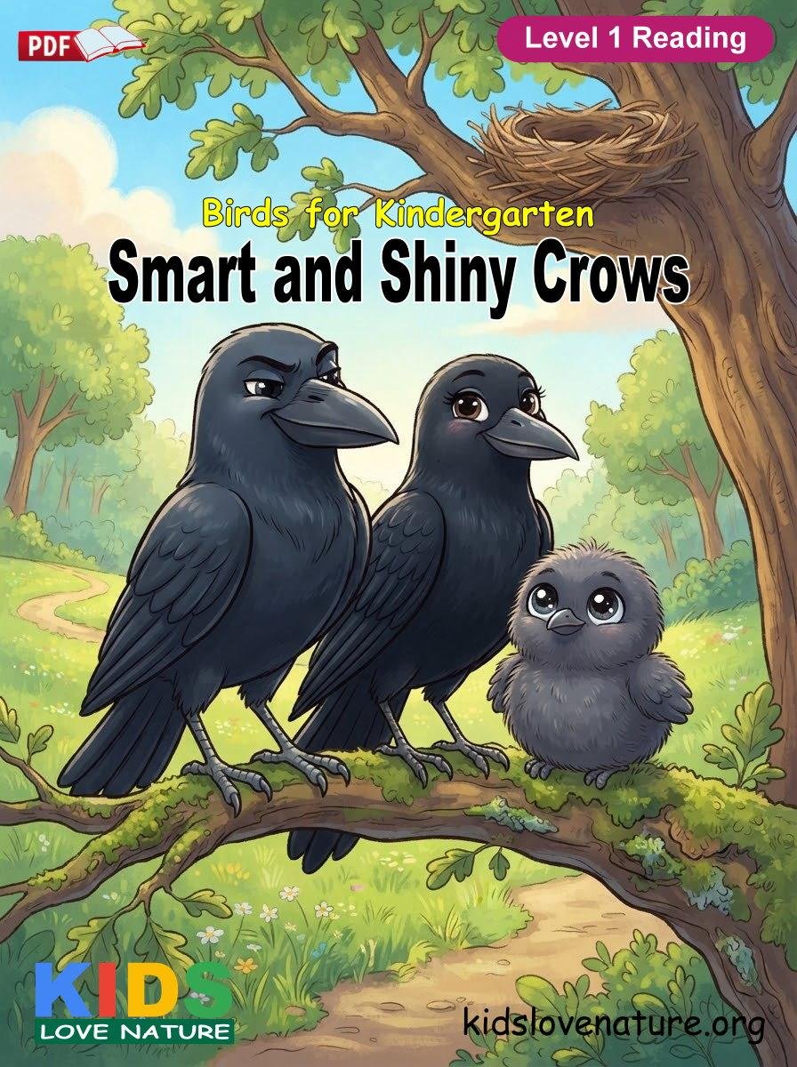 Smart and Shiny Crows