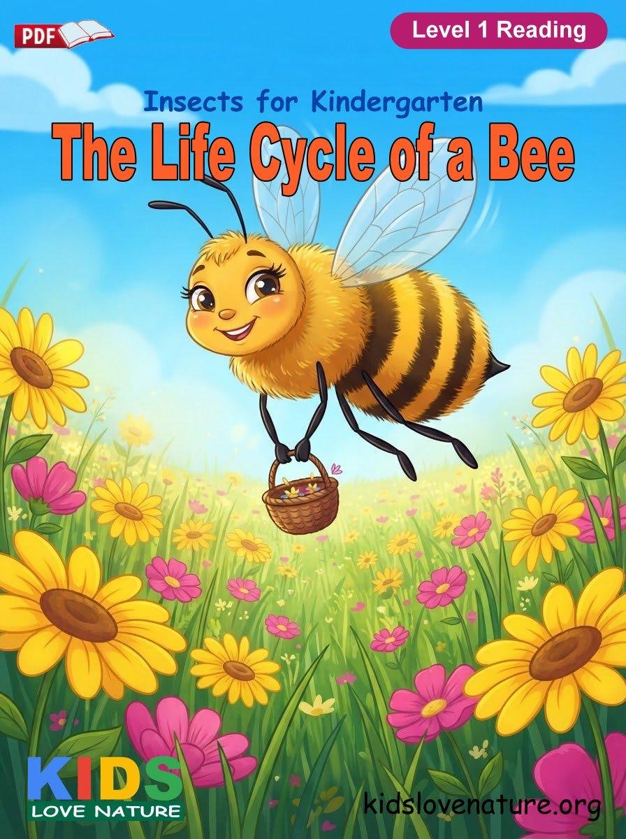 The Life Cycle of a Bee