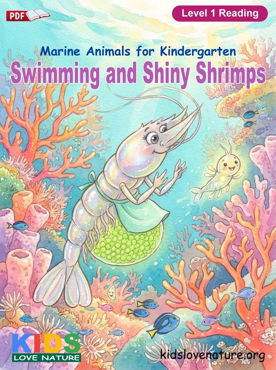 Swimming and Shiny Shrimps