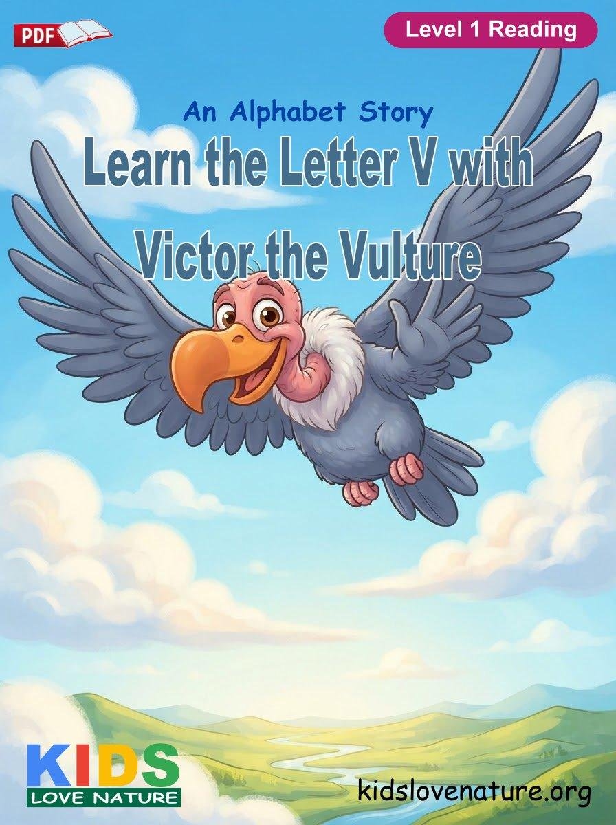 Learn the Letter V with Victor the Vulture