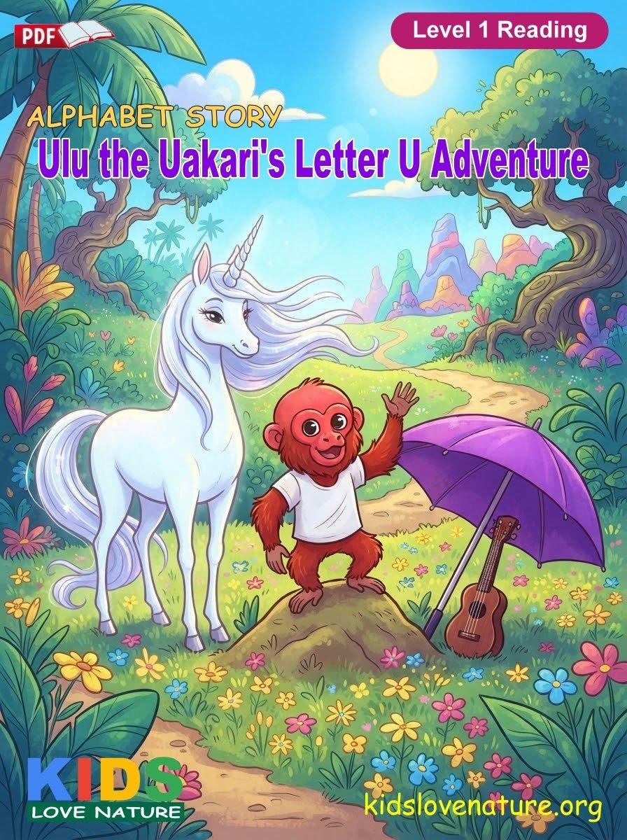 Ulu the Uakari's Letter U Adventure