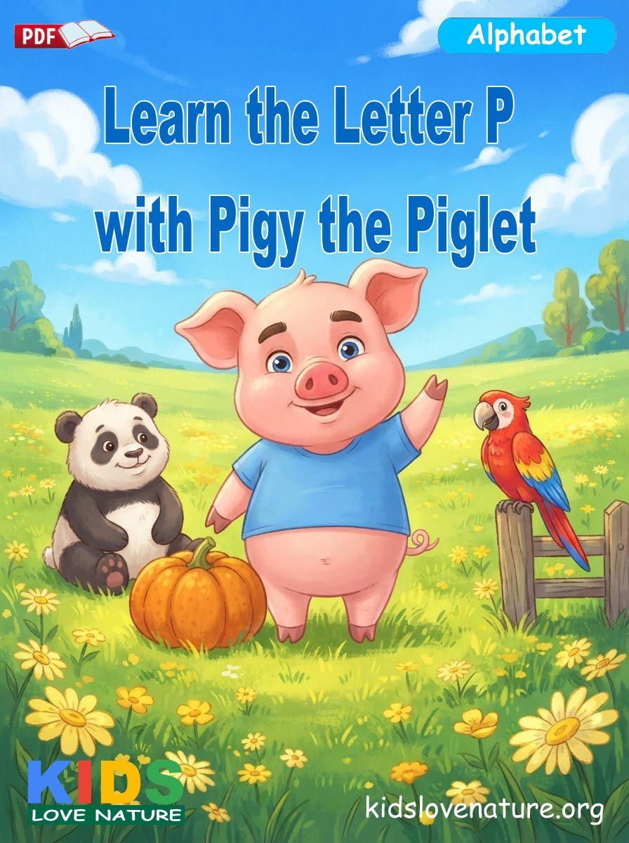 Learn the Letter P with Pigy the Piglet