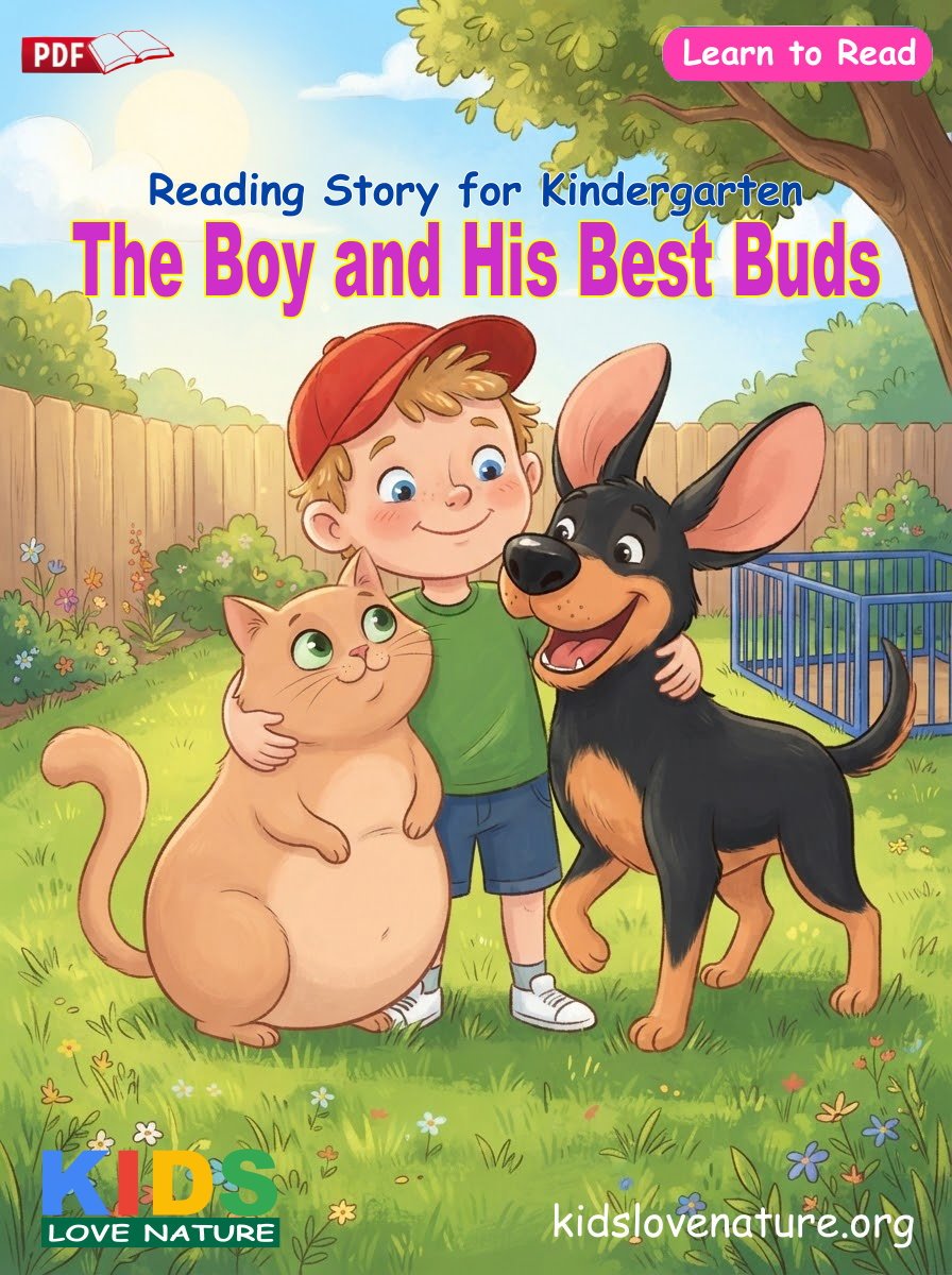 Reading Story for Kindergarten: The Boy and His Best Buds