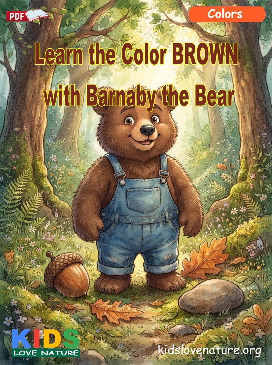 Learn the Color BROWN with Barnaby the Bear