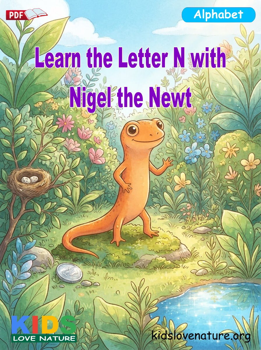 Learn the Letter N with Nigel the Newt