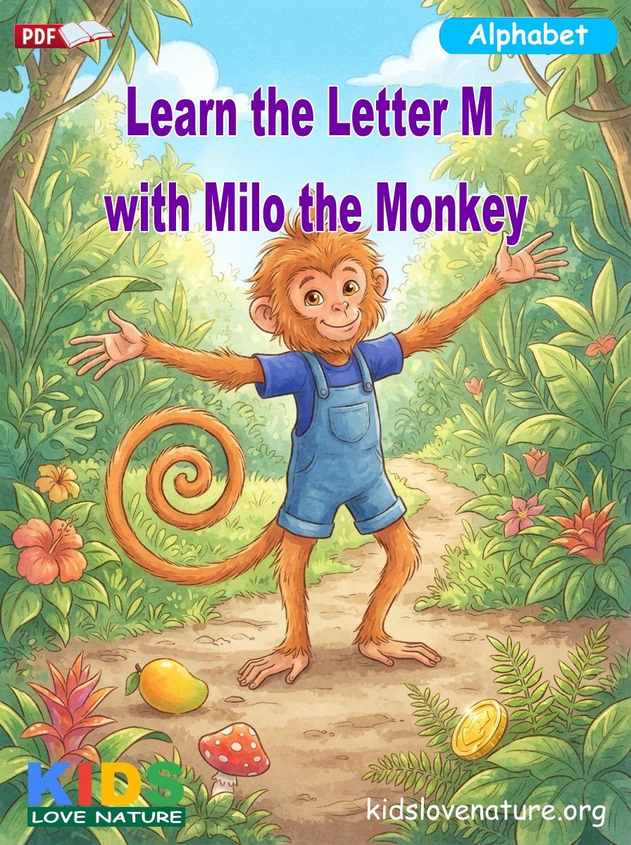 Learn the Letter M with Milo the Monkey