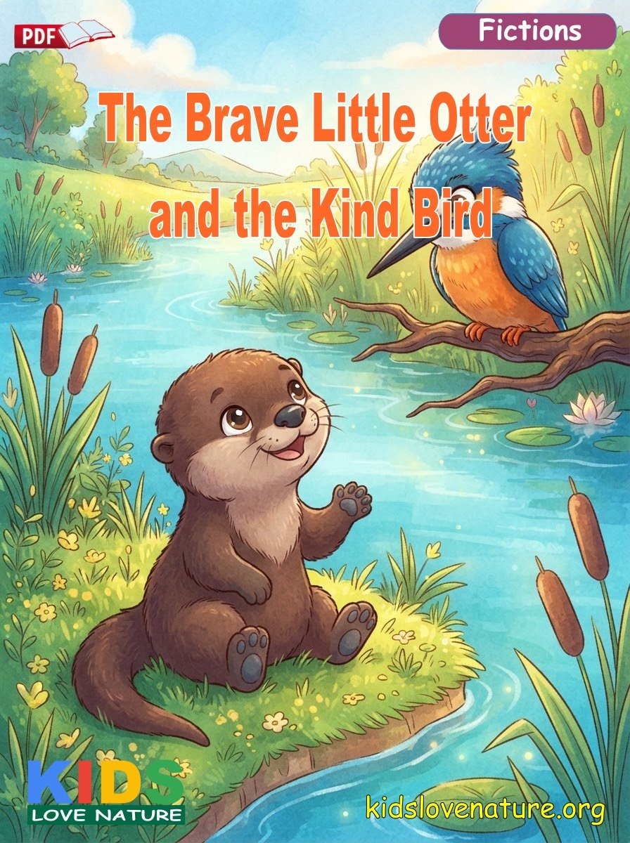 The Brave Little Otter and the Kind Bird