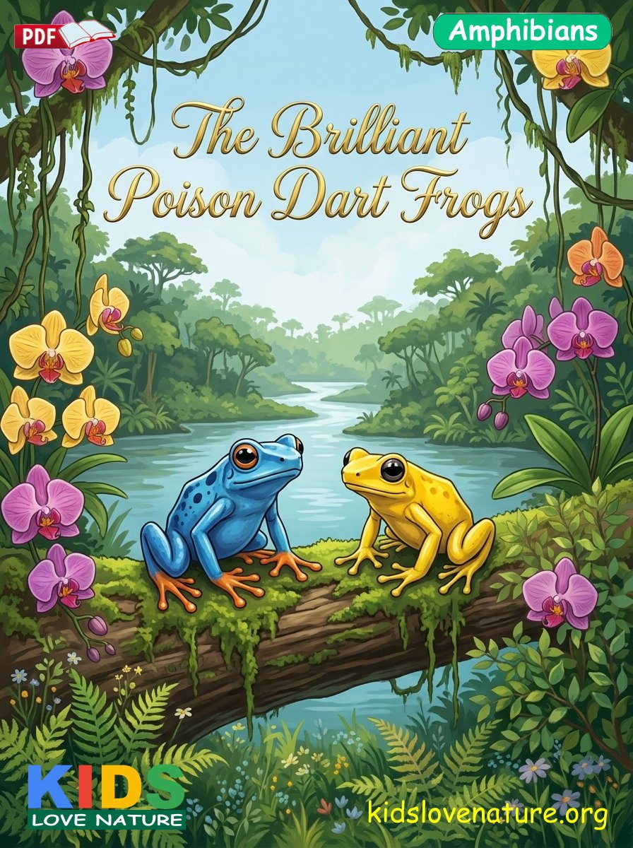 The Brilliant Poison Dart Frogs