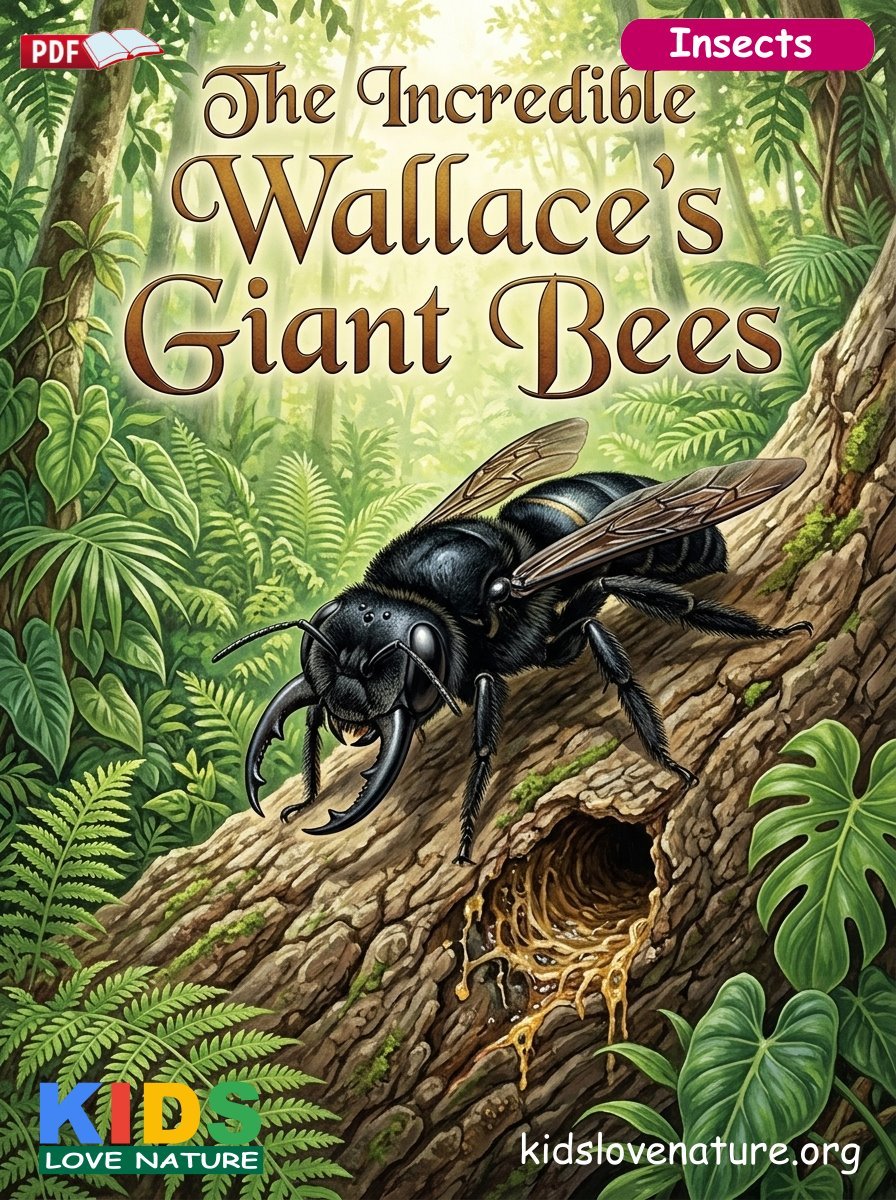 The Incredible Wallace's Giant Bees
