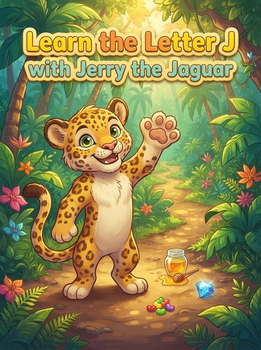 Learn the Letter J with Jerry the Jaguar