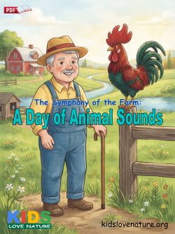 The Symphony of the Farm: A Day of Animal Sounds for Kids