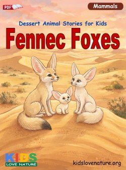 Dessert Animal Stories for Kids: Fennec Foxes